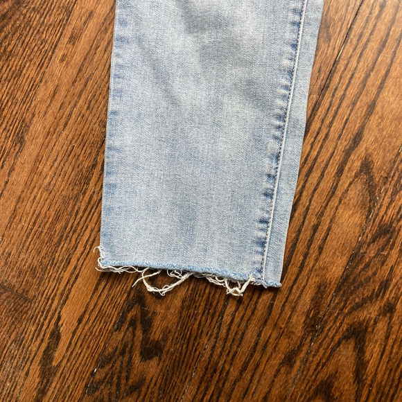 Women's Thyme Maternity Jeans Size L Blue - Picture 4 of 7